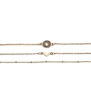 Trio de bracelets