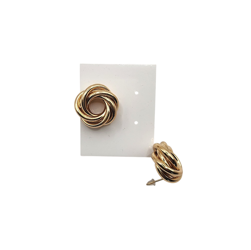 Boucles d'oreilles noeuds – Image 3