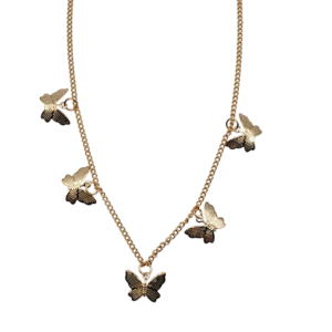 Collier papillons